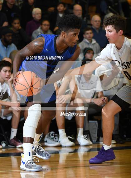 Thumbnail 2 in Crespi vs Grant (Les Schwab Invitational) photogallery.