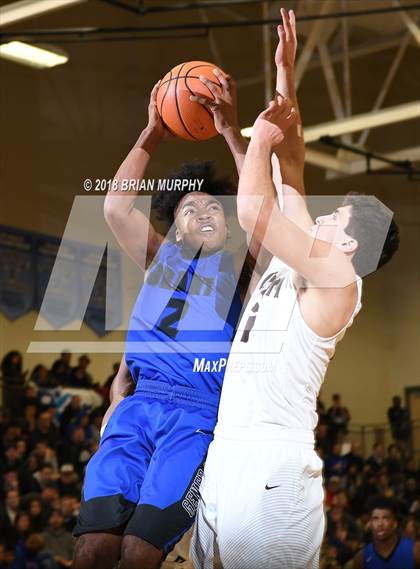 Thumbnail 2 in Crespi vs Grant (Les Schwab Invitational) photogallery.