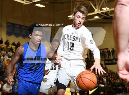 Thumbnail 2 in Crespi vs Grant (Les Schwab Invitational) photogallery.