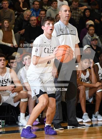 Thumbnail 2 in Crespi vs Grant (Les Schwab Invitational) photogallery.