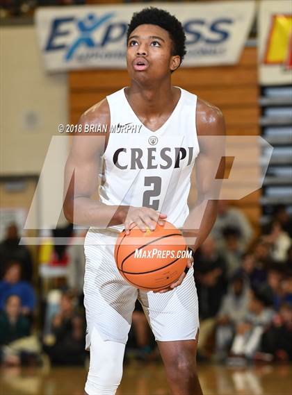 Thumbnail 1 in Crespi vs Grant (Les Schwab Invitational) photogallery.