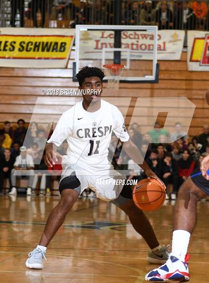Thumbnail 2 in Crespi vs Grant (Les Schwab Invitational) photogallery.