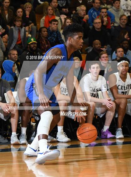 Thumbnail 2 in Crespi vs Grant (Les Schwab Invitational) photogallery.