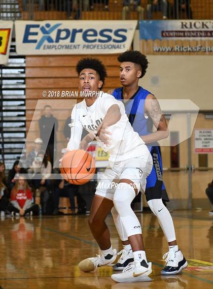 Thumbnail 3 in Crespi vs Grant (Les Schwab Invitational) photogallery.