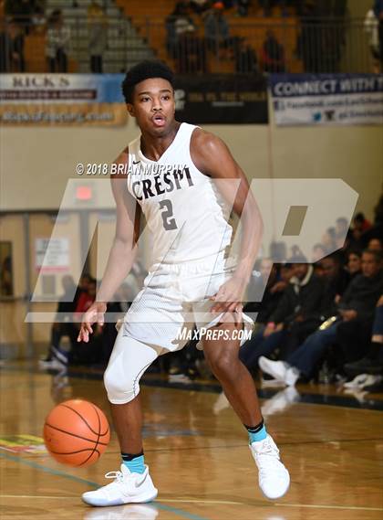 Thumbnail 2 in Crespi vs Grant (Les Schwab Invitational) photogallery.