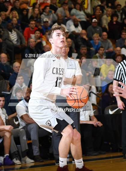 Thumbnail 2 in Crespi vs Grant (Les Schwab Invitational) photogallery.