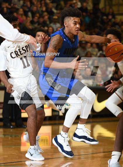 Thumbnail 2 in Crespi vs Grant (Les Schwab Invitational) photogallery.
