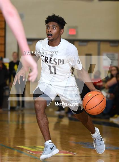 Thumbnail 1 in Crespi vs Grant (Les Schwab Invitational) photogallery.