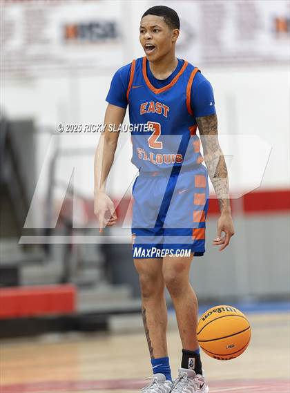 Thumbnail 3 in East St. Louis vs Highland (IHSA Class 3A Championship) photogallery.