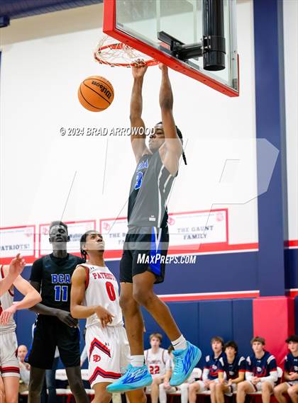 Thumbnail 2 in Burlington Christian Academy @ Davidson Day (NCISAA 2A Semifinals) photogallery.