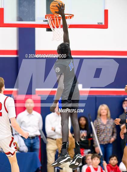 Thumbnail 2 in Burlington Christian Academy @ Davidson Day (NCISAA 2A Semifinals) photogallery.