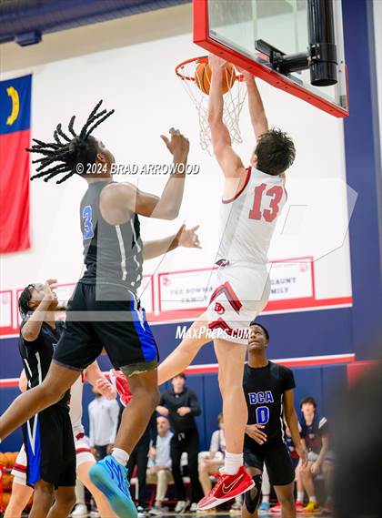 Thumbnail 1 in Burlington Christian Academy @ Davidson Day (NCISAA 2A Semifinals) photogallery.