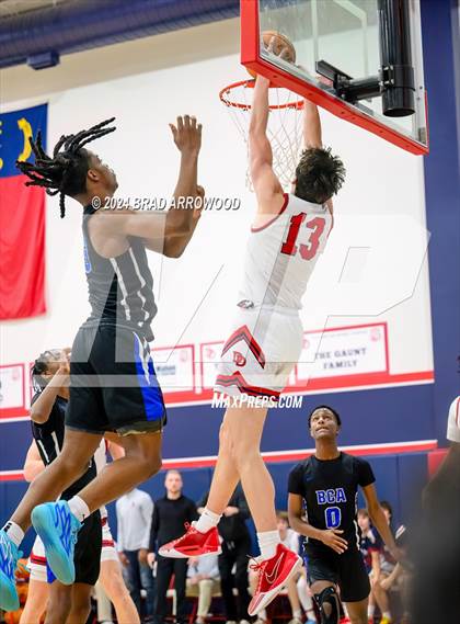 Thumbnail 3 in Burlington Christian Academy @ Davidson Day (NCISAA 2A Semifinals) photogallery.