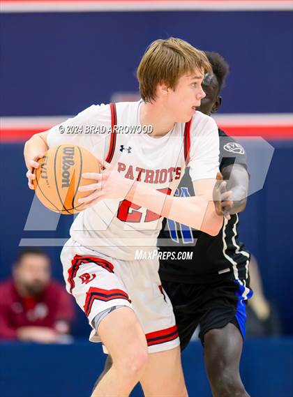 Thumbnail 1 in Burlington Christian Academy @ Davidson Day (NCISAA 2A Semifinals) photogallery.