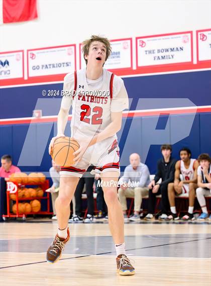 Thumbnail 2 in Burlington Christian Academy @ Davidson Day (NCISAA 2A Semifinals) photogallery.