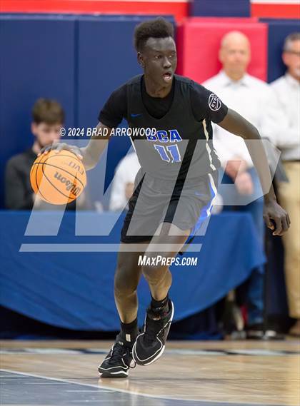 Thumbnail 2 in Burlington Christian Academy @ Davidson Day (NCISAA 2A Semifinals) photogallery.