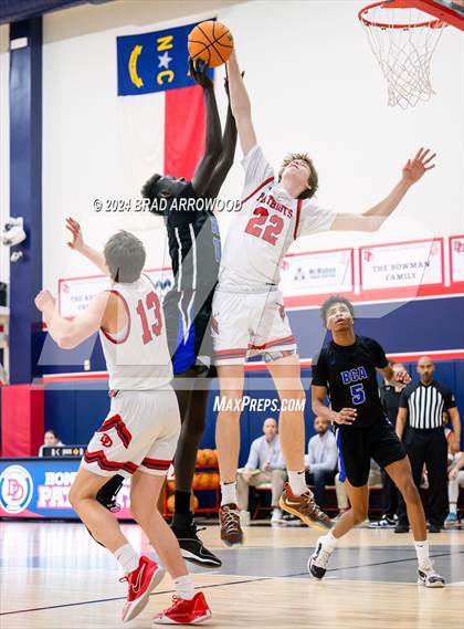 Thumbnail 2 in Burlington Christian Academy @ Davidson Day (NCISAA 2A Semifinals) photogallery.