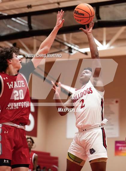 Thumbnail 1 in Wade Hampton vs Boiling Springs (Poinsettia Classic) photogallery.