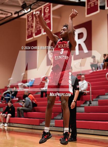 Thumbnail 1 in Wade Hampton vs Boiling Springs (Poinsettia Classic) photogallery.
