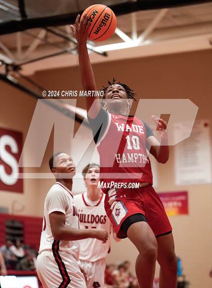 Thumbnail 1 in Wade Hampton vs Boiling Springs (Poinsettia Classic) photogallery.
