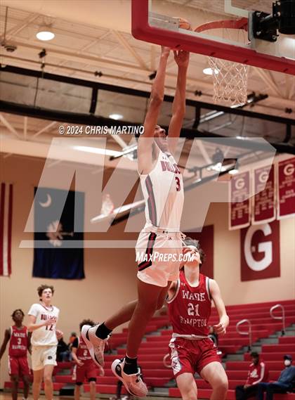 Thumbnail 2 in Wade Hampton vs Boiling Springs (Poinsettia Classic) photogallery.