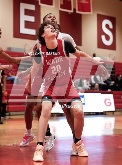 Thumbnail 2 in Wade Hampton vs Boiling Springs (Poinsettia Classic) photogallery.