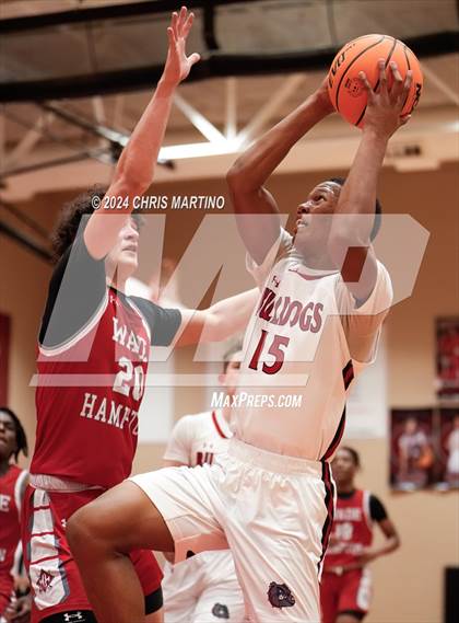 Thumbnail 3 in Wade Hampton vs Boiling Springs (Poinsettia Classic) photogallery.