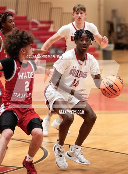 Thumbnail 2 in Wade Hampton vs Boiling Springs (Poinsettia Classic) photogallery.