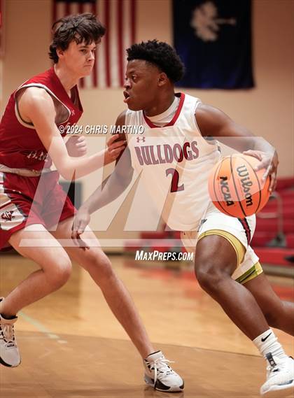 Thumbnail 2 in Wade Hampton vs Boiling Springs (Poinsettia Classic) photogallery.