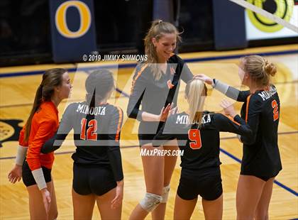 Thumbnail 1 in Minooka vs. Althoff Catholic (IHSA 4A Sectional Final) photogallery.