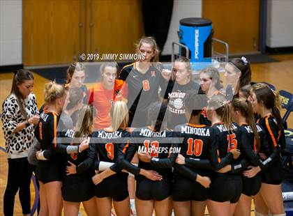 Thumbnail 2 in Minooka vs. Althoff Catholic (IHSA 4A Sectional Final) photogallery.