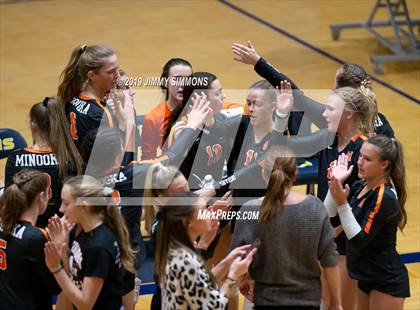 Thumbnail 1 in Minooka vs. Althoff Catholic (IHSA 4A Sectional Final) photogallery.