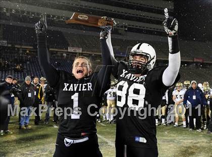 Thumbnail 2 in Trumbull vs. Xavier (CIAC Class LL Final) photogallery.