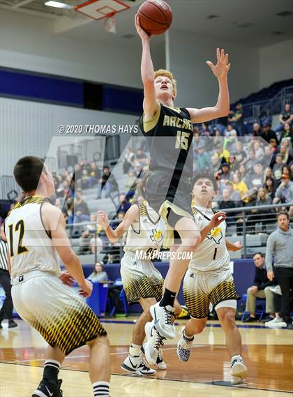 Thumbnail 1 in Archer City vs. Goldthwaite (UIL Class 2A Bi-District Playoff) photogallery.