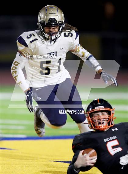 Thumbnail 1 in Elk Grove @ Vacaville (CIF SJS D2 Playoffs) photogallery.