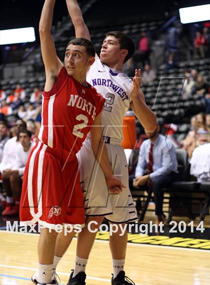 Thumbnail 3 in North vs. Blue Valley Northwest (KSHSAA 6A Playoff) photogallery.
