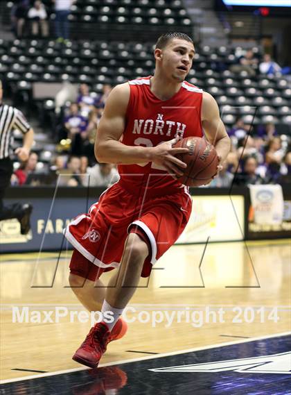 Thumbnail 1 in North vs. Blue Valley Northwest (KSHSAA 6A Playoff) photogallery.