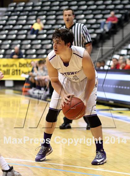 Thumbnail 2 in North vs. Blue Valley Northwest (KSHSAA 6A Playoff) photogallery.