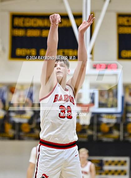Thumbnail 3 in Indianapolis Lutheran vs. DeKalb (Raider Christmas Classic)  photogallery.