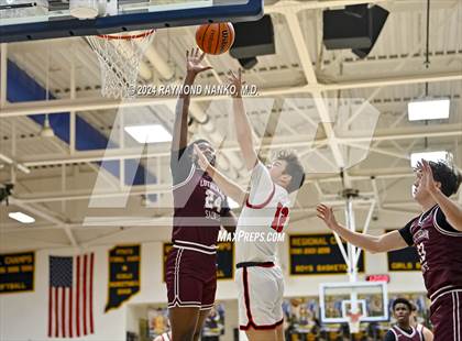 Thumbnail 3 in Indianapolis Lutheran vs. DeKalb (Raider Christmas Classic)  photogallery.