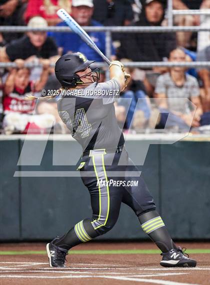 Thumbnail 1 in Guyer vs. Forney (UIL 6A D2 Girls Softball State Semi-Final) photogallery.