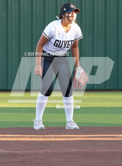 Thumbnail 1 in Guyer vs. Forney (UIL 6A D2 Girls Softball State Semi-Final) photogallery.
