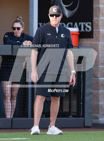 Thumbnail 3 in Guyer vs. Forney (UIL 6A D2 Girls Softball State Semi-Final) photogallery.