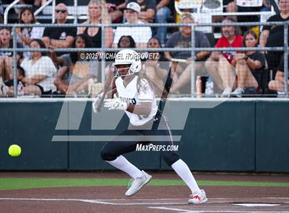 Thumbnail 2 in Guyer vs. Forney (UIL 6A D2 Girls Softball State Semi-Final) photogallery.