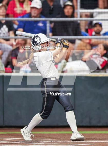 Thumbnail 1 in Guyer vs. Forney (UIL 6A D2 Girls Softball State Semi-Final) photogallery.