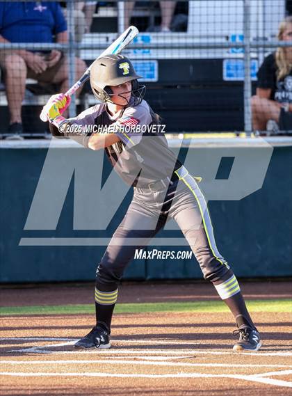Thumbnail 2 in Guyer vs. Forney (UIL 6A D2 Girls Softball State Semi-Final) photogallery.