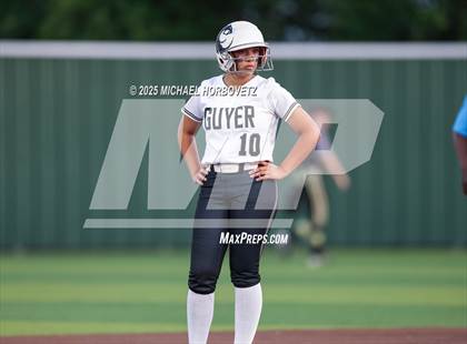 Thumbnail 3 in Guyer vs. Forney (UIL 6A D2 Girls Softball State Semi-Final) photogallery.
