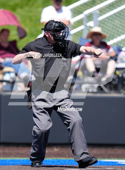 Thumbnail 2 in Cheyenne Mountain @ Golden (CHSAA 4A Final Game 1) photogallery.