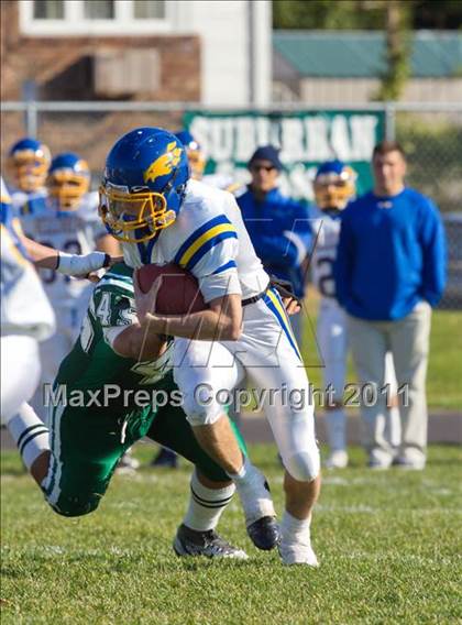 Thumbnail 2 in Kellenberg Memorial @ Holy Trinity (CHSFL Class AA Semifinal) photogallery.