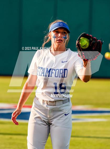 Thumbnail 2 in Como-Pickton vs. Stamford (UIL 2A Softball Semifinal) photogallery.
